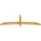Ekena Millwork Bellingham Rough Sawn Timber Gable Bracket, Western Red Cedar, 84"W x 28"H x 4"D x 4"F, 8/12 Pitch GBW084X28X0404BEL00RWR - alternate 3